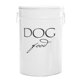 thumbnail image 1 of Contenedor hermético para comida de perro Harry Barker 18 kg blanco, 1 of 6