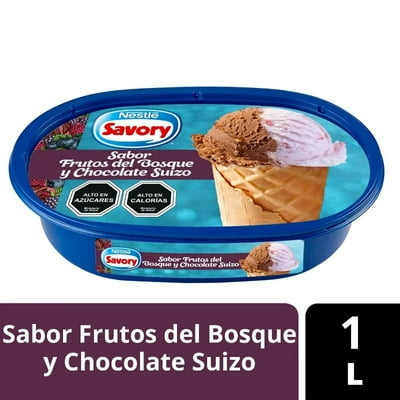 Helado Chocolate Suizo Y Frutos Del Bosque Cassata 1 L Savory