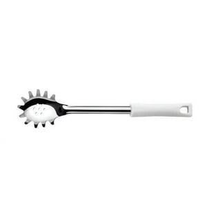 Di Solle - Cuchara Pasta Acero Inox 43Cm Mango Blanco