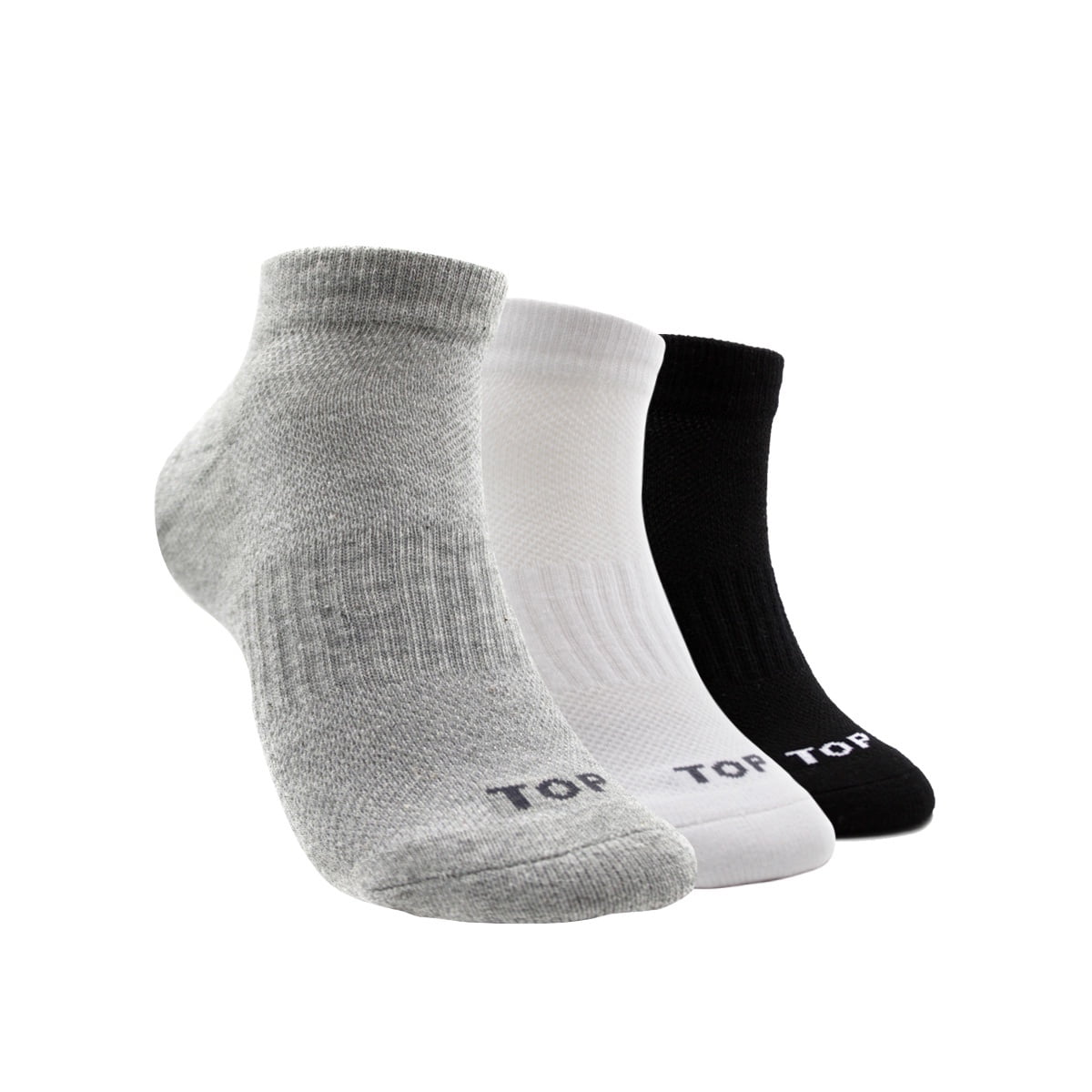 Top - Calcetines Deportivos Tobilleros Pack 3 C2