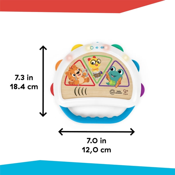 Pandereta + Hape Tap Shake Magic Touch | Lider
