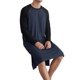 thumbnail image 5 of INSPIRE CHIC Camisón de Hombre Suave y Ligero con Cuello Redondo y Mangas Raglán, Ropa de Dormir Talla S Azul Marino, 5 of 6