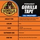 thumbnail image 5 of Cinta adhesiva Gorilla All Weather, color negro, 1,88 cm x 22,86 m (paquete 1), 5 of 8