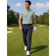 thumbnail image 2 of INSPIRE CHIC Camisa Polo de Hombre de Manga Corta Elástica Sólida Casual para Golf S Gris Claro, 2 of 5