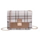 thumbnail image 1 of Bolsos de mujer Bolso cuadrado pequeño a cuadros Bolso bandolera con cadena de moda para mujer, 1 of 5
