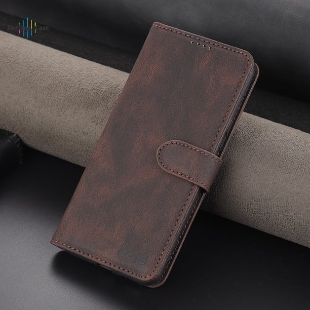 Samsung S23/Ultra, S22/Ultra, S21/Ultra, S21FE Flip Faux Leather Phone Case With Card Slot & Stand Function - Perfect for Business & Daily Use!