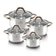 thumbnail image 1 of Bateria De 8 Pcs Modelo Silver Jewellery, 1 of 2