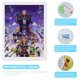 thumbnail image 3 of Kingdom Hearts Kits de Pintura de Diamantes para Adultos 5D DIY Diamond Art Kits Full Drill Diamond Dots para Regalo Decoración de Pared y Relajación Artes de Gemas 30*40cm, 3 of 6