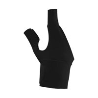 Ioensy - Muñequera De Dos Dedos Para Adultos, Muñequera Para Equipos De Fitness, Tenis De Mesa, Color Negro Derecho