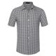 thumbnail image 5 of INSPIRE CHIC Camisas de Vestir a Cuadros para Hombres de Manga Corta Camisa Formal S Negro, 5 of 6