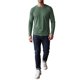 thumbnail image 2 of INSPIRE CHIC Camiseta Casual para Hombre Cuello Redondo Manga Larga Camiseta Básica Suave M Verde Oliva, 2 of 6