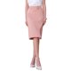 thumbnail image 1 of INSPIRE CHIC Falda Lápiz de Mujer Cintura Alta Elegante Oficina Trabajo Faldas Ajustadas XL Rosa, 1 of 5