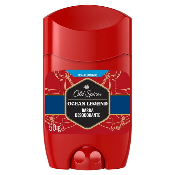 Desodorante Barra Old Spice para hombre Ocean Legend Hombre, 50 g