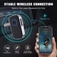 thumbnail image 3 of Receptor Bluetooth 5.0 para coche, adaptador auxiliar Bluetooth con cancelación de ruido, receptor de música Bluetooth para estéreo doméstico, auriculares con cable y llamadas manos libres, batería de, 3 of 7