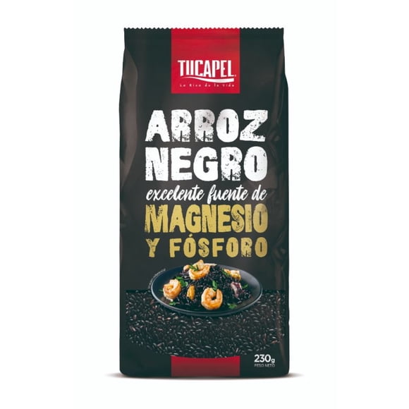 Arroz Negro Bolsa, 230 g