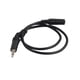 thumbnail image 1 of Cable Auxiliar De Extensión Estéreo De Audio Macho A Hembra Jack De 3,5 Mm Para Auriculares De 1 M, 1 of 3