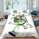 thumbnail image 2 of Juego De Funda Nórdica Buzz Lightyear Juego De Ropa De Cama Con Estampado De Personajes De Anime 3d Para Niñas Funda Nórdica Individual 3d Funda De Edredón De Microfibra Suave Con Cremall, 2 of 3