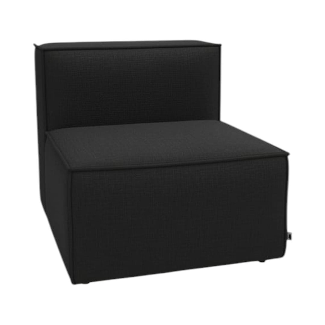 Diseños Valestrini - Poltrona Madrid Lino Negro