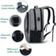 thumbnail image 4 of Mochila Para Portátil De Viaje Antirrobo 15 6 Pulgadas Puerto Usb Gris, 4 of 9