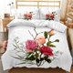 thumbnail image 2 of Spring Flowers Tulip Bedding Set Morning Glory Pink Rose Duvet Cover Double Queen King Twin Full Size Women Girls Duvet Cover, 2 of 5
