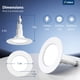 thumbnail image 5 of Luz Empotrada LED Amico 5/6" 12W Regulable Paquete de 4, 5 of 6
