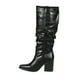 thumbnail image 4 of Bota Ecocuero Media Alta 05 Yassne Negro, 4 of 5