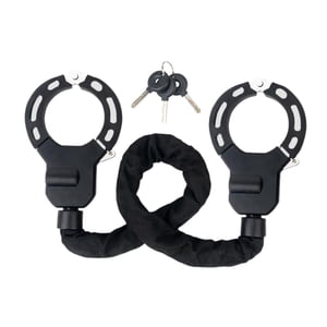 Ioensy - Candado Para Bicicleta Eléctrica, Resistente Y Antipérdida, Para Uso En Exteriores, 90 Cm, Con Funda De Tela