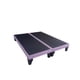 thumbnail image 1 of Base Dividida de Cama Europea 2 Plazas Tapizada en Lino Morado Claro, 1 of 3