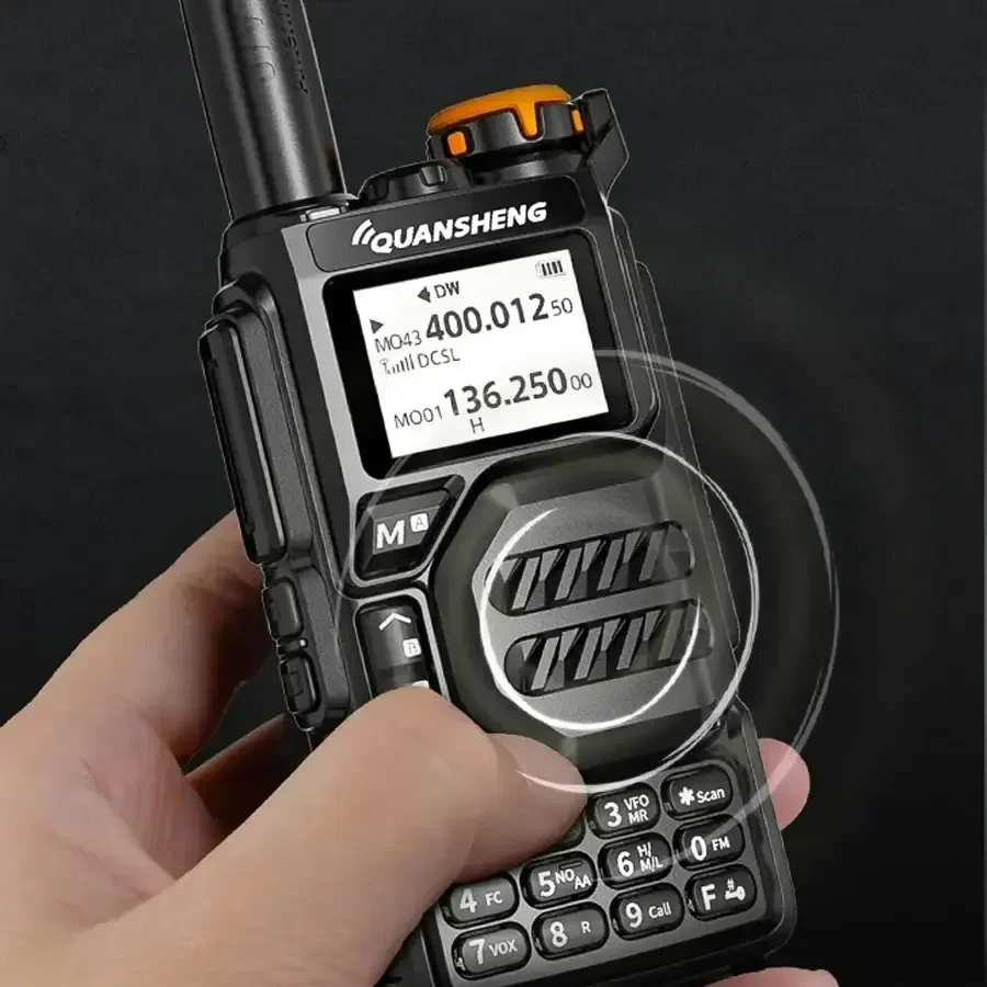 Quansheng Uv-k5 Ham Rádio De Banda Dupla Walkie Talkie Rádio De Duas Vias