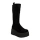 thumbnail image 2 of Bota Larga con Plataforma Lek Negro Alquimia, 2 of 7