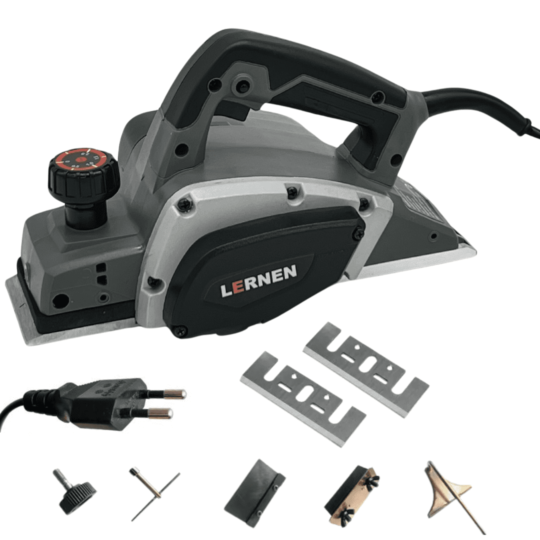 Lernen - Cepillo Eléctrico Carpintería - 220 V - 800 W - 82mm