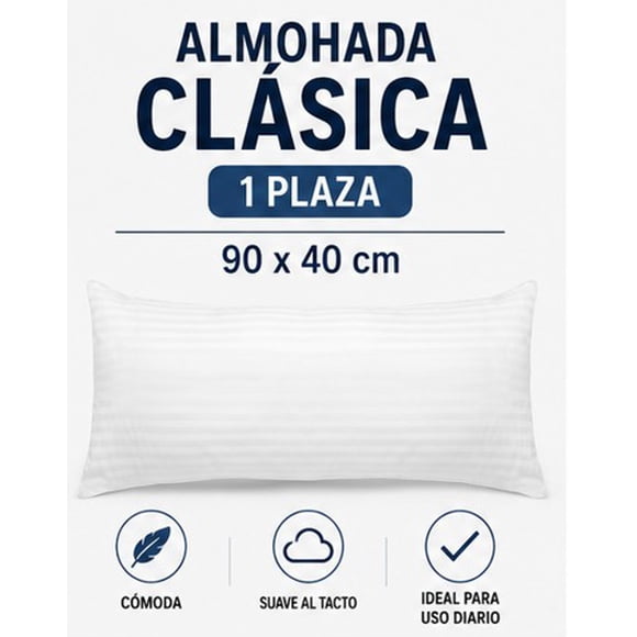 Almohada Clásica 1 Plaza