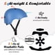 thumbnail image 5 of Casco de bicicleta OUWOER ajustable multideportivo para niños pequeños y jóvenes, 5 of 7