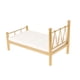 thumbnail image 2 of Muebles Para El Hogar Dormitorio Para Mu?ecas Blythe 1/16 Juguete De Regalo Cama Individual Dorado, 2 of 5
