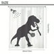 thumbnail image 3 of 1pc Cute Dinosaur Pattern Shower Curtain With 12 Hooks, Waterproof And Mildew-Proof Fabric Bath Curtain, Bathroom Decor, Curtain For Windows, 60*72in, 3 of 4