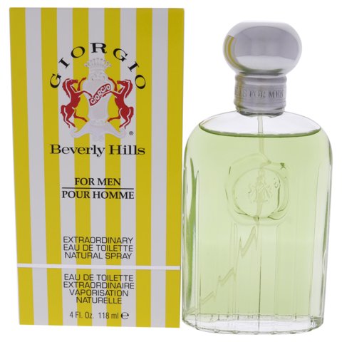 Giorgio Beverly Hills Amarillo 118Ml Edt Hombre