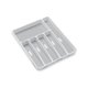 thumbnail image 1 of Bandeja para cubiertos madesmart Classic, grande, blanca, 6 compartimentos, 1 of 5