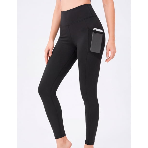 Calza con bolsillo de malla negro Talla M