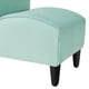 thumbnail image 3 of Poltrona Soft Felpa Verde Agua, 3 of 6