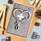 thumbnail image 5 of Troqueles de corte Paleery @FC Love con forma de cruz en forma de corazón, 5 of 6