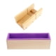 thumbnail image 1 of 2 unids molde de jabón de silicona caja de madera biseladora alisadora herramienta de corte de jabón hecho a mano, 1 of 6