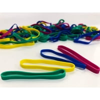 Rubber Bands Mat Family, Tamaño 32 (7,6 X 0,3 Cm), Colorida Bolsa De 50 G