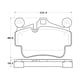 thumbnail image 3 of Pastillas Freno para auto Porsche Boxter 2012-2016 Delantero, Trasero, 3 of 4