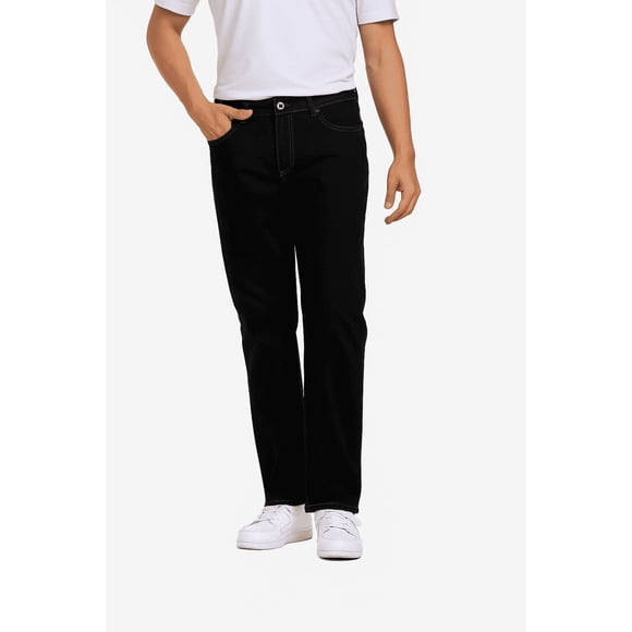 Jeans Hombre Straight Negro - lll