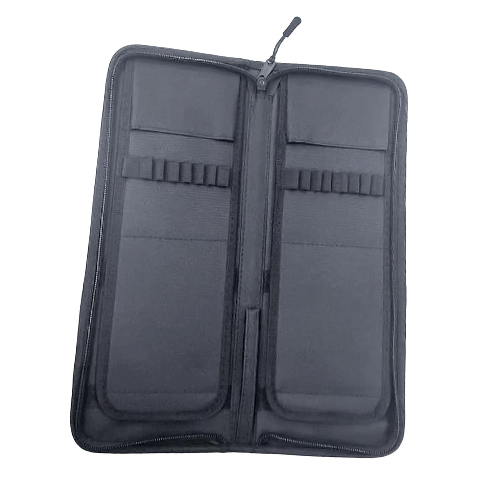 Magideal - Estuche Para Pinceles De Arte, Bolígrafos Y Lápices, 16 Compartimentos, Organizador De Brochas De Maquillaje Para Viajes, Ideal Para Salón, Estudio O