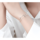 thumbnail image 3 of Pulsera estrellas y esferas de plata ley 925, 3 of 3