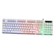 thumbnail image 1 of Teclado Mecánico Para Juegos Con Retroiluminación RGB 104 Teclas Teclado Blanco USB, 1 of 5