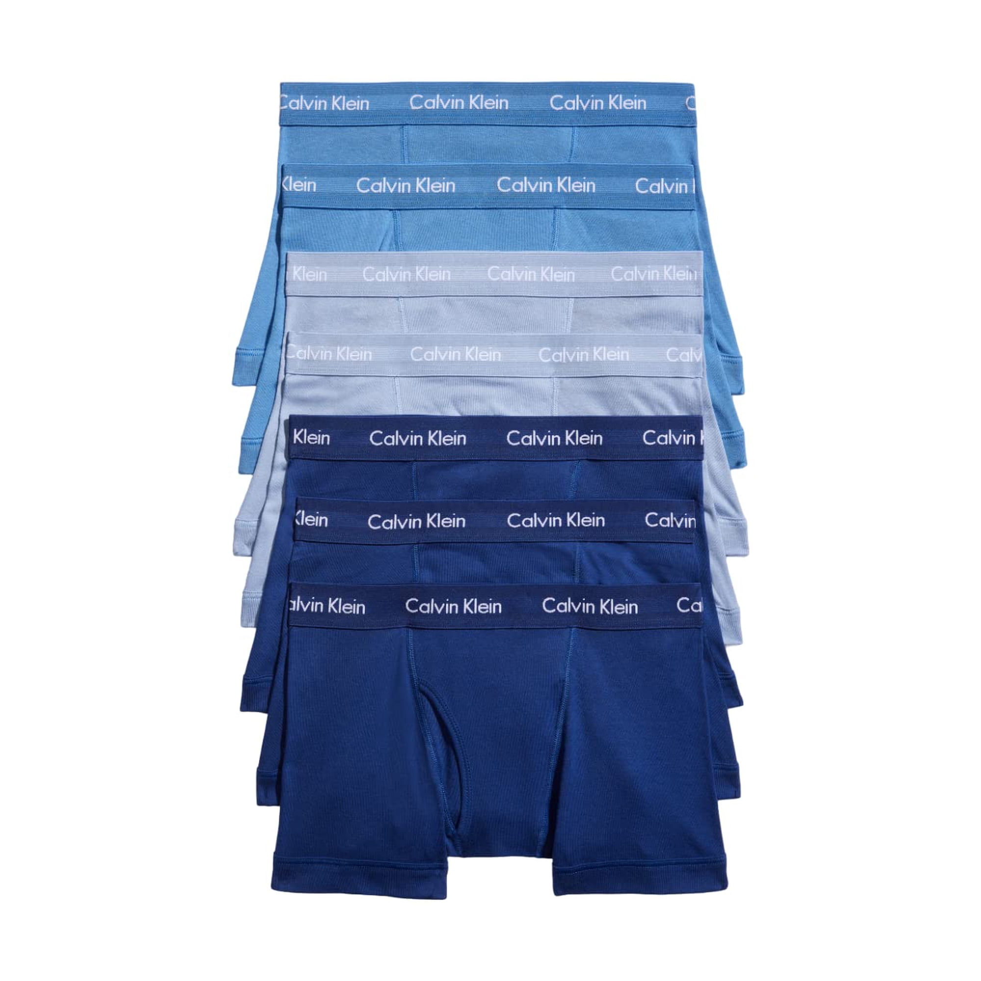 Ropa Interior Calvin Klein Cotton Classics, Paquete De 7, Baúl Para Hombre