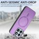 thumbnail image 3 of Magnetic Slim Case for Honor X8B with Camera Guard & Anti-Scratch Back Purple, 3 of 5