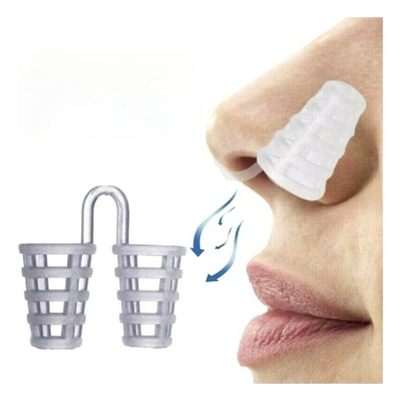 Set 5 Dilatador Nasal Silicona Anti Ronquido Respiracion Lau